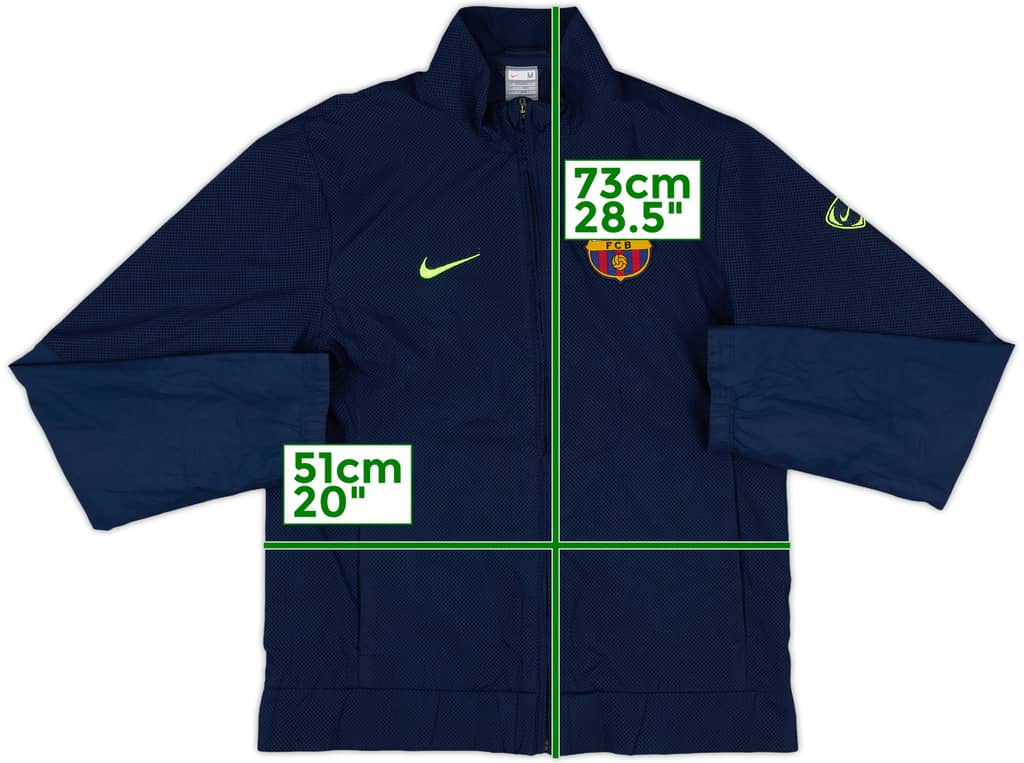 2008-09 Barcelona Nike Track Jacket - 8/10 - (M)