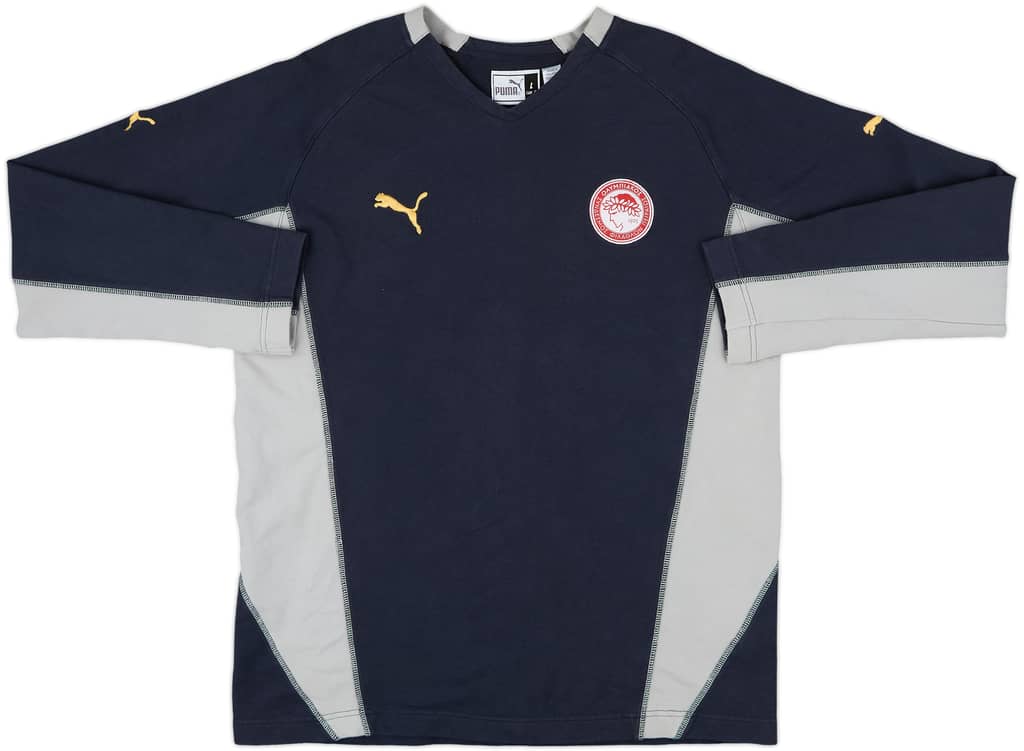 2005-06 Olympiakos Puma Sweat Top - 7/10 - (L)