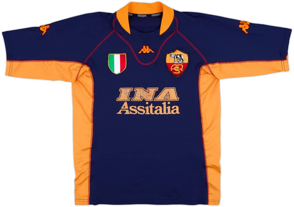 2001-02 Roma Third Shirt - 5/10 - (XL)