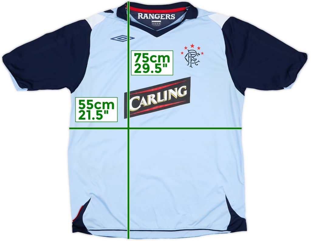 2006-07 Rangers Third Shirt - 5/10 - (XL)