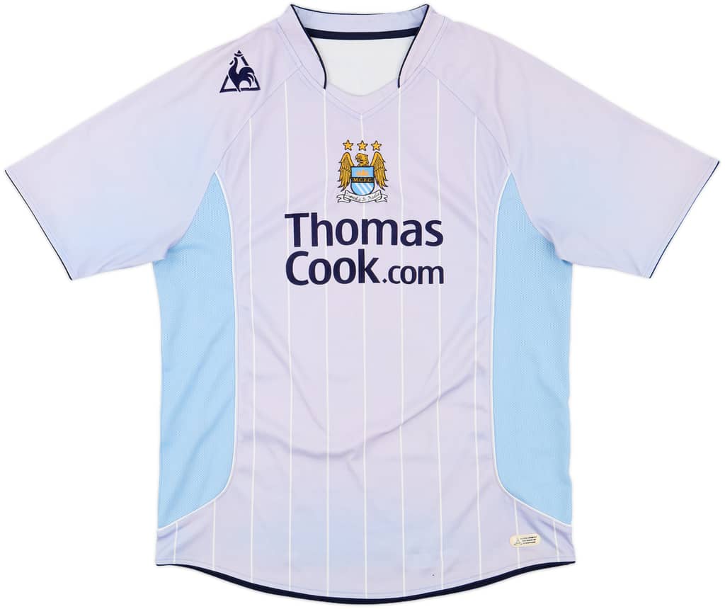 2007-08 Manchester City Away Shirt - 4/10 - (M)