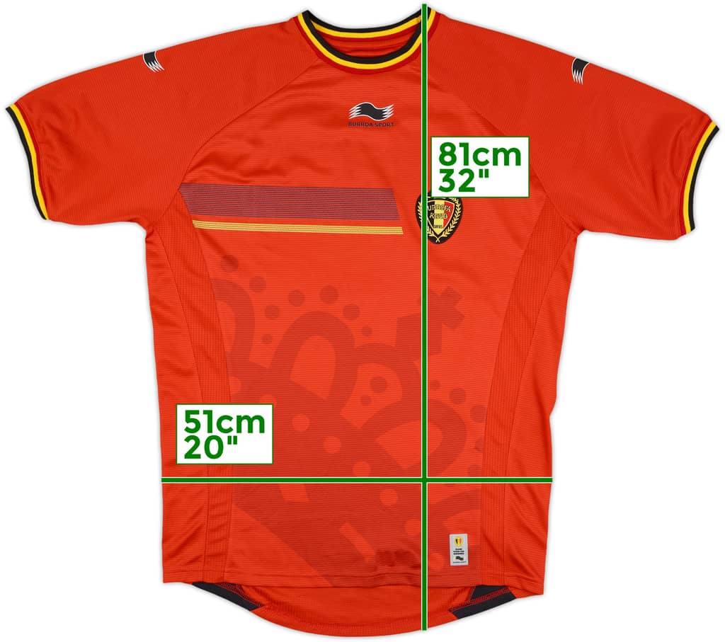 2014-15 Belgium Home Shirt - 9/10 - (XL)