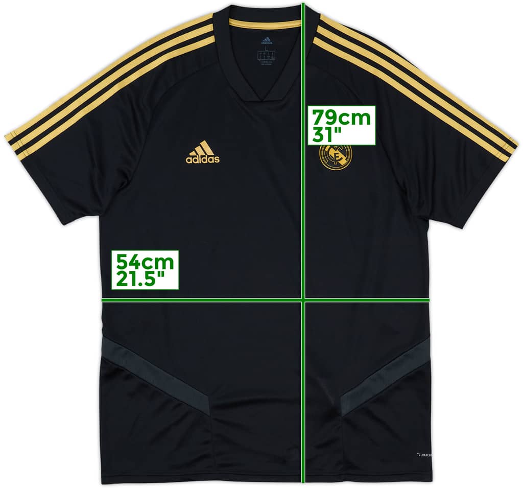 2019-20 Real Madrid adidas Training Shirt - 9/10 - (L)