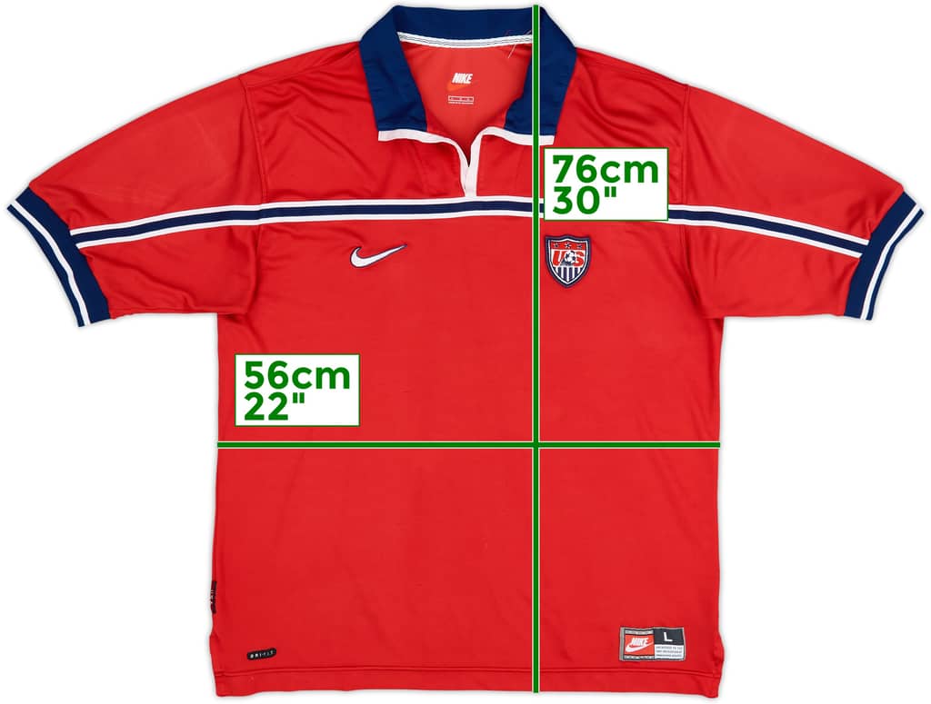 1998-99 USA Away Shirt - 8/10 - (L)