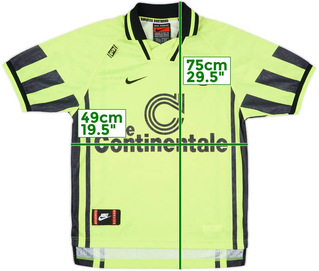 1996-97 Borussia Dortmund Home Shirt - 9/10 - (S)