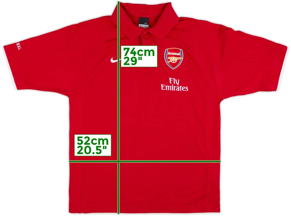 2011-12 Arsenal Nike Polo Shirt - 6/10 - (L)