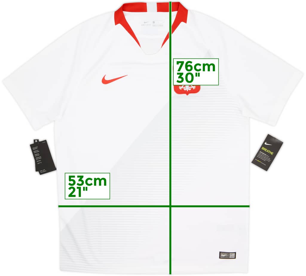 2018-19 Poland Home Shirt (L)