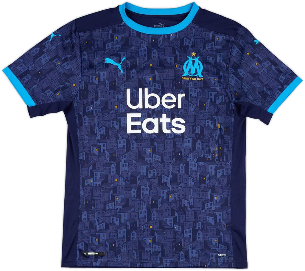2020-21 Olympique Marseille Away Shirt - 7/10 - (M)