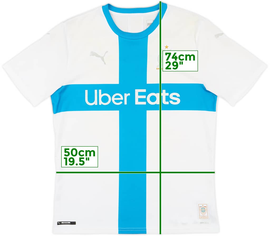 2019-20 Olympique Marseille '120th Anniversary' Fourth Shirt - 6/10 - (M)