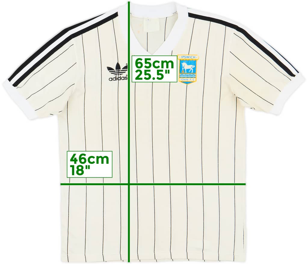 1981-84 Ipswich Away Shirt - 7/10 - (S)