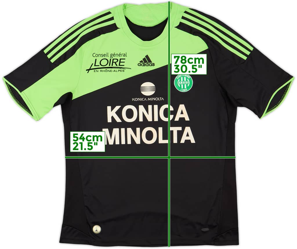 2008-09 Saint Etienne Away Shirt - 7/10 - (L)