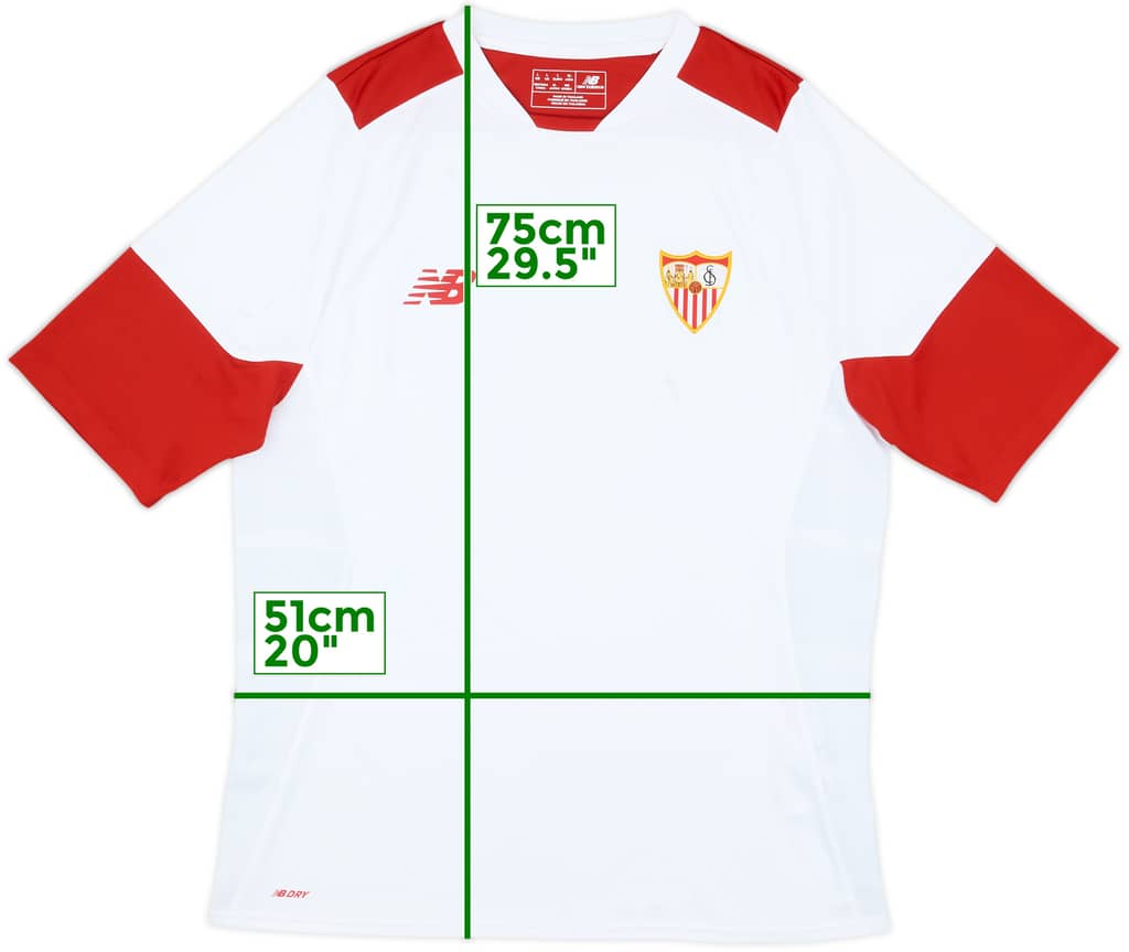 2016-17 Sevilla New Balance Training Shirt - 6/10 - (L)