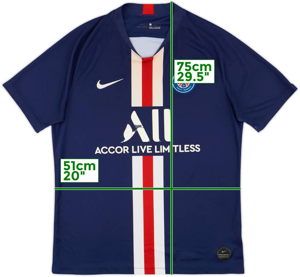 2019-20 Paris Saint-Germain Home Shirt - 4/10 - (L)