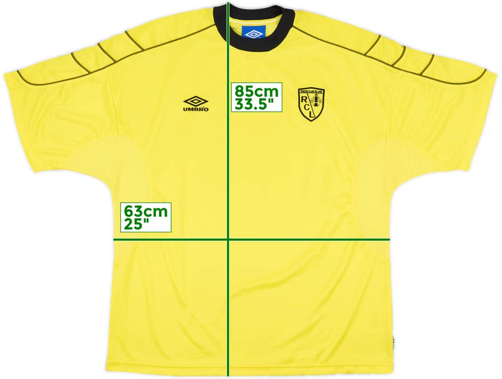 1998-00 Lens Umbro Training Shirt - 7/10 - (XXL)