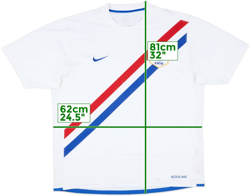 2006-08 Netherlands Away Shirt - 5/10 - (XXL)