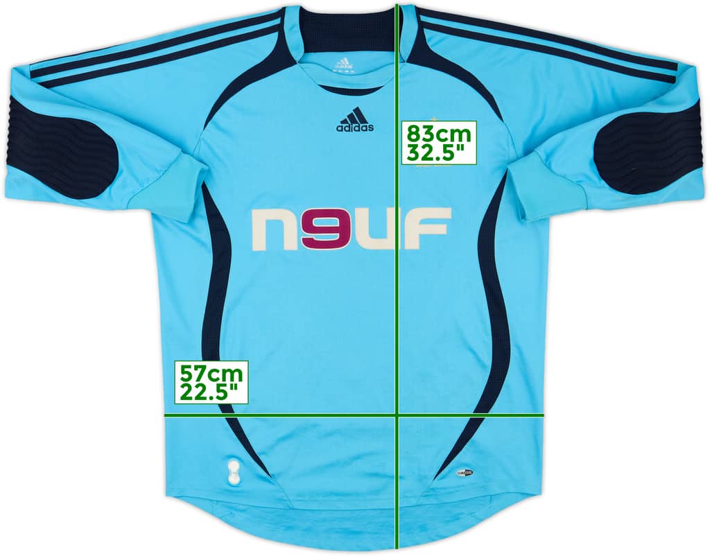2006-07 Olympique Marseille GK Shirt - 7/10 - (L)