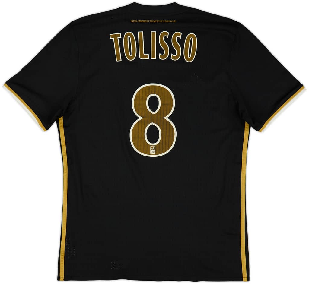 2016-17 Lyon Authentic Third Shirt Tolisso #8 - 6/10 - (L)