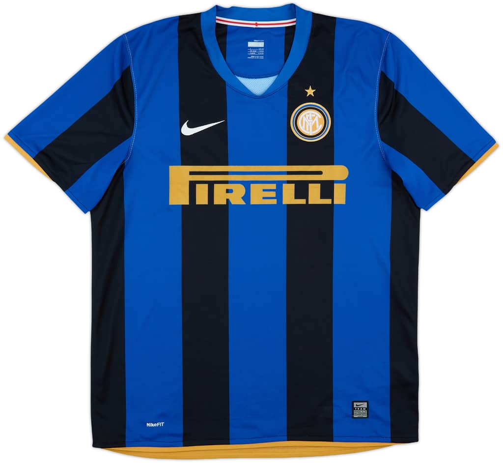2008-09 Inter Milan Home Shirt - 10/10 - (L)