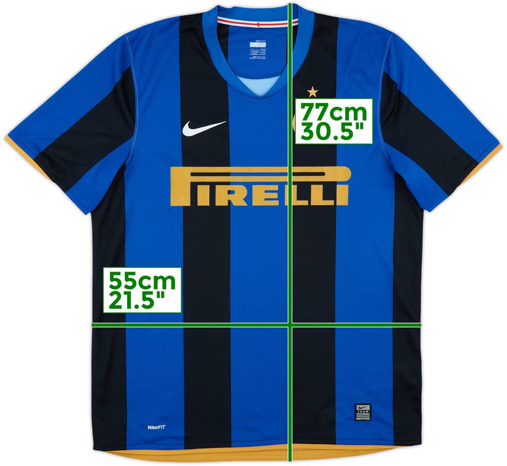 2008-09 Inter Milan Home Shirt - 10/10 - (L)
