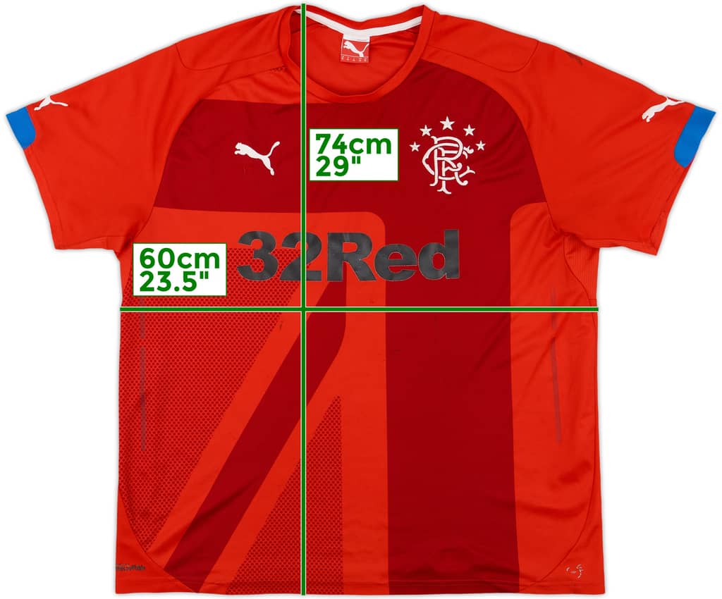 2014-15 Rangers Third Shirt - 4/10 - (XL)