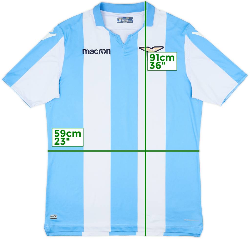2017-18 Lazio Away Shirt - 8/10 - (3XL)