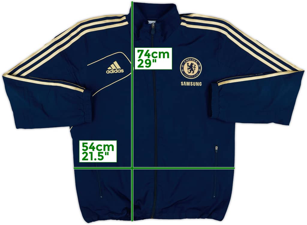 2012-13 Chelsea adidas Track Jacket - 8/10 - (M/L)
