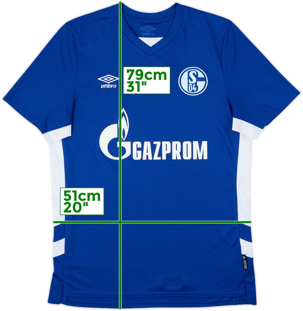 2021-22 Schalke Home Shirt - 10/10 - (L)