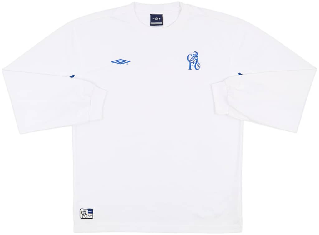 2002-03 Chelsea Umbro Training L/S Shirt - 8/10 - (L)