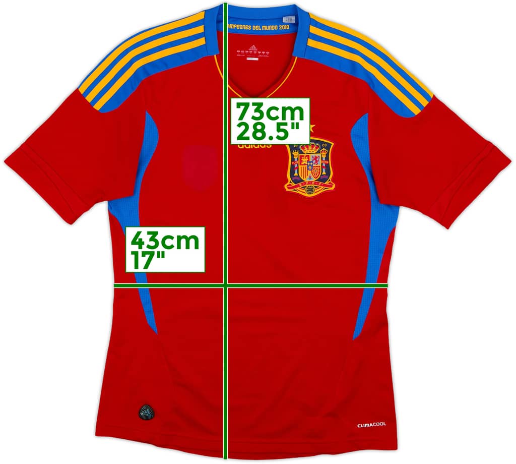 2009-10 Spain Home Shirt - 4/10 - (S)