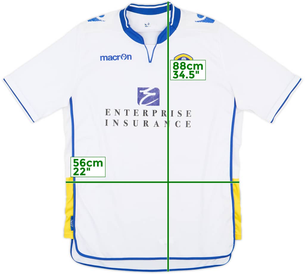 2012-13 Leeds United Home Shirt - 5/10 - (XL)