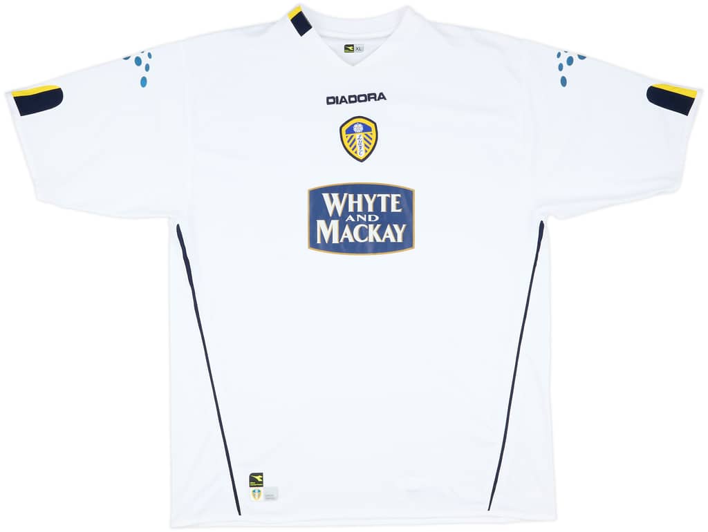 2004-05 Leeds United Home Shirt - 7/10 - (XL)