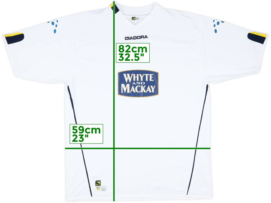 2004-05 Leeds United Home Shirt - 7/10 - (XL)