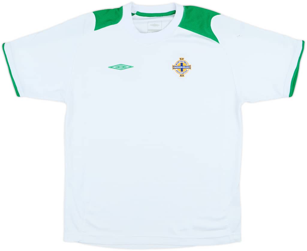 2004-05 Northern Ireland Umbro Training Shirt - 7/10 - (XL.Boys)