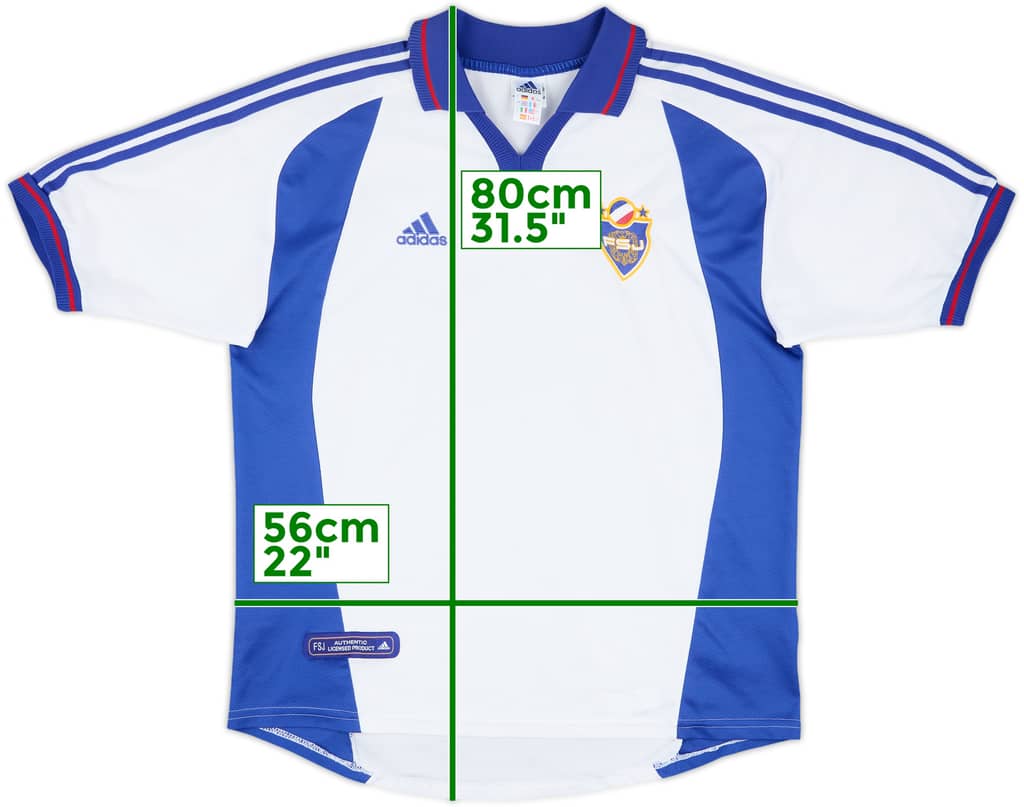 2000-01 Yugoslavia Away Shirt - 8/10 - (L)