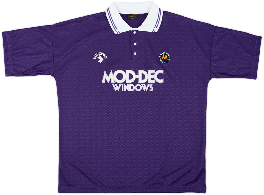 1991-92 Torquay United Away Shirt - 9/10 - (XL)