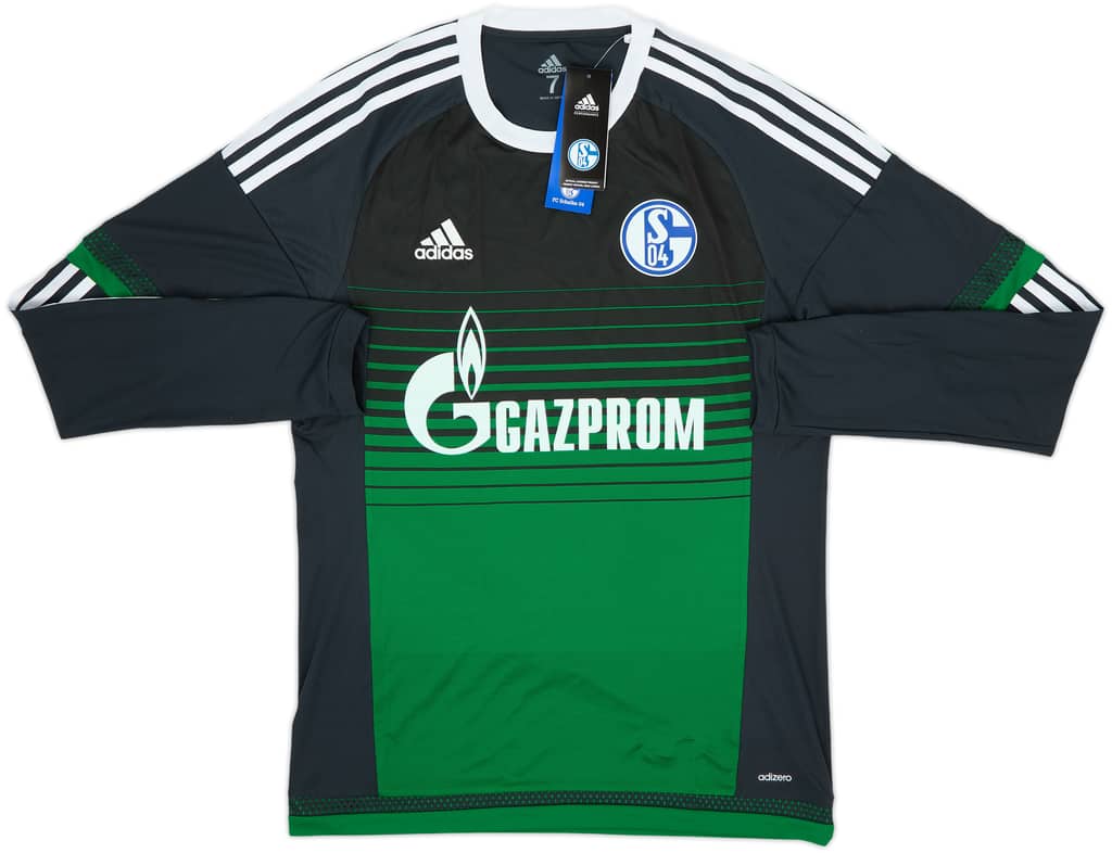 2015-17 Schalke Player Issue Third L/S Shirt (M/L)