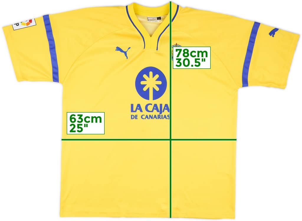 2001-02 Las Palmas Home Shirt - 8/10 - (XL)