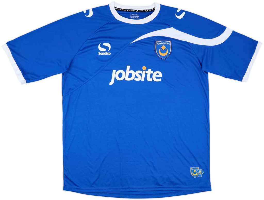 2013-14 Portsmouth Home Shirt - 6/10 - (XXL)