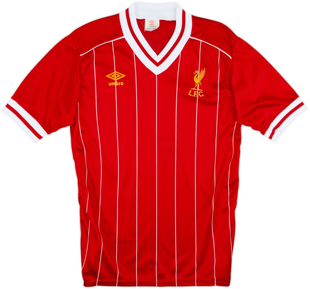 1982-85 Liverpool Home Shirt - 10/10 - (M)