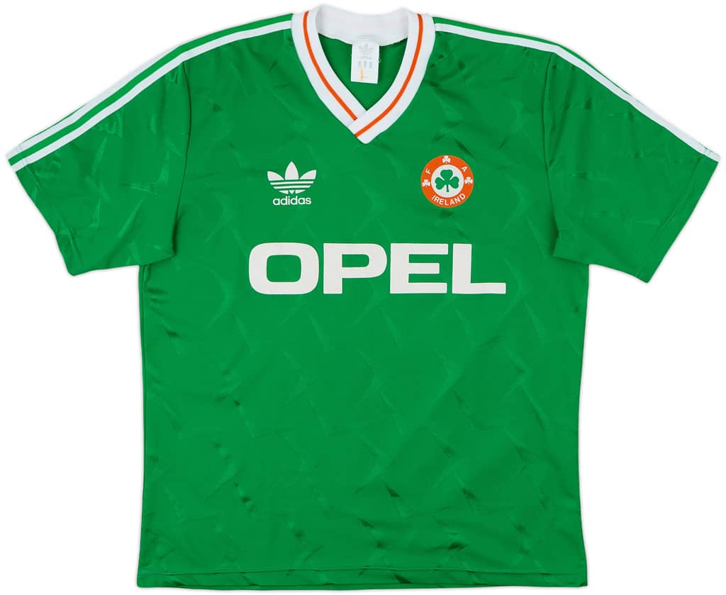 1990-92 Ireland Home Shirt - 9/10 - (L)