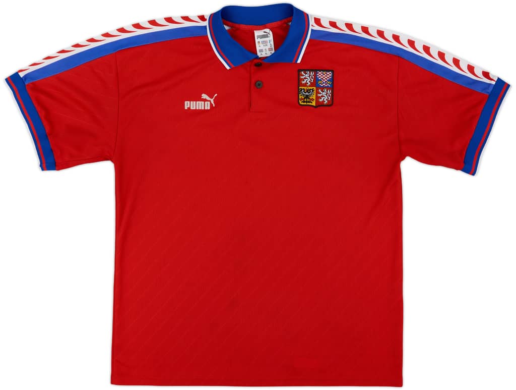 1996-98 Czech Republic Home Shirt - 9/10 - (XL)