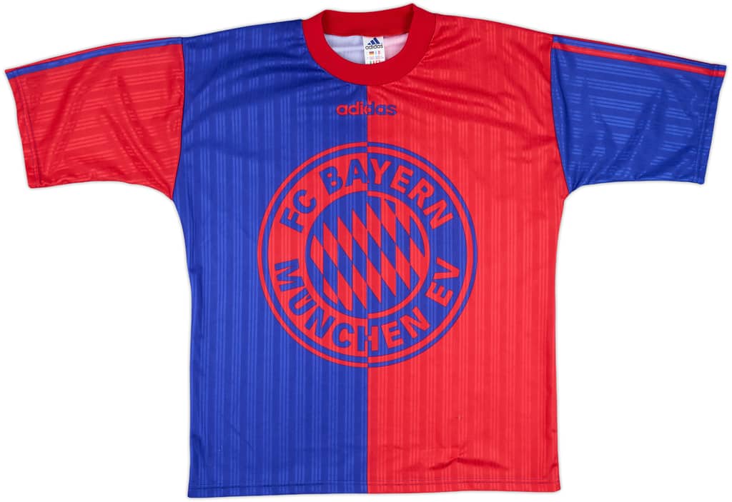 1995-96 Bayern Munich adidas Training Shirt - 8/10 - (S)