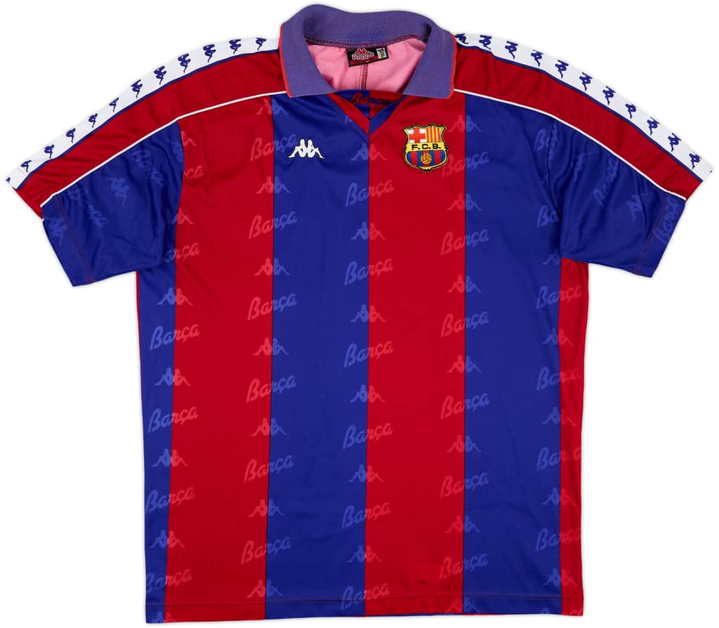 1992-95 Barcelona Home Shirt - 8/10 - (XL)