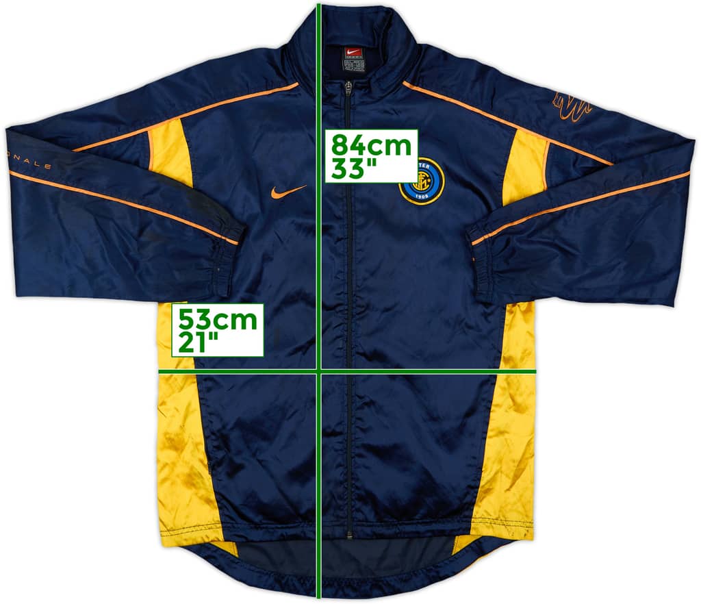2001-02 Inter Milan Nike Rain Jacket - 8/10 - (S)