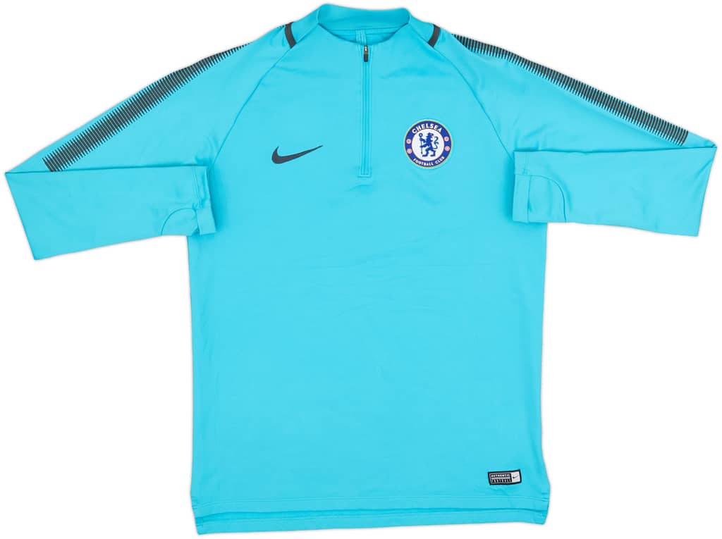 2017-18 Chelsea Nike 1/4 Zip Drill Top - 9/10 - (M)