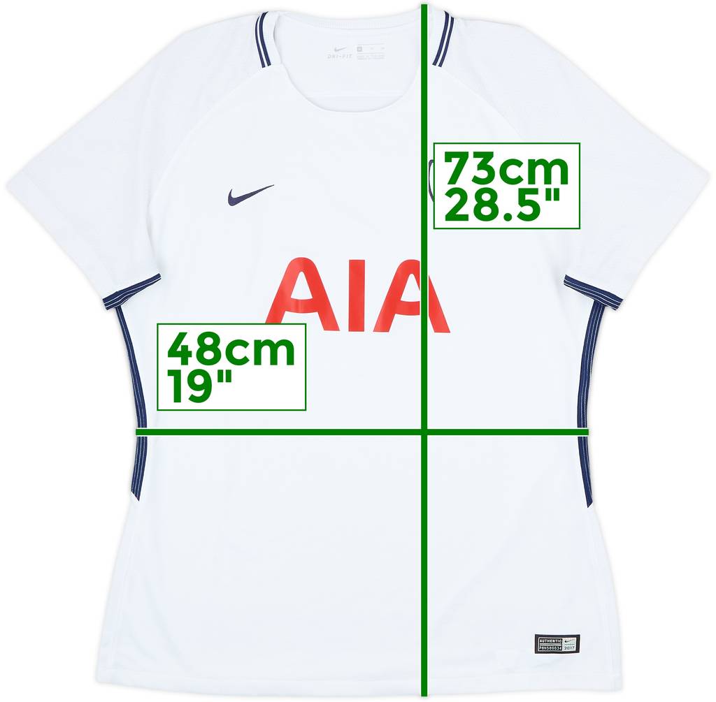 2017-18 Tottenham Home Shirt - 10/10 - (Women's XL)