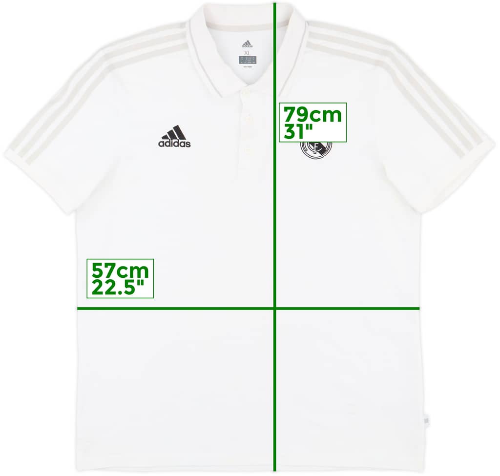 2018-19 Real Madrid adidas Polo Shirt - 6/10 - (XL)
