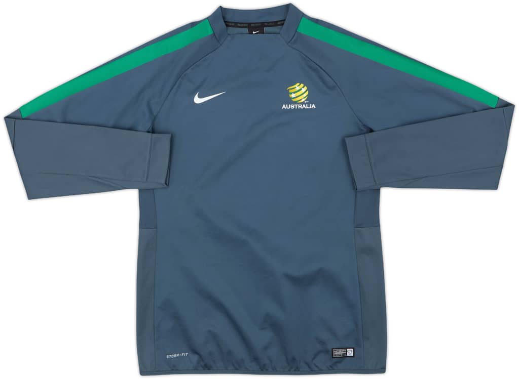 2015-16 Australia Nike Drill Top - 10/10 - (L)