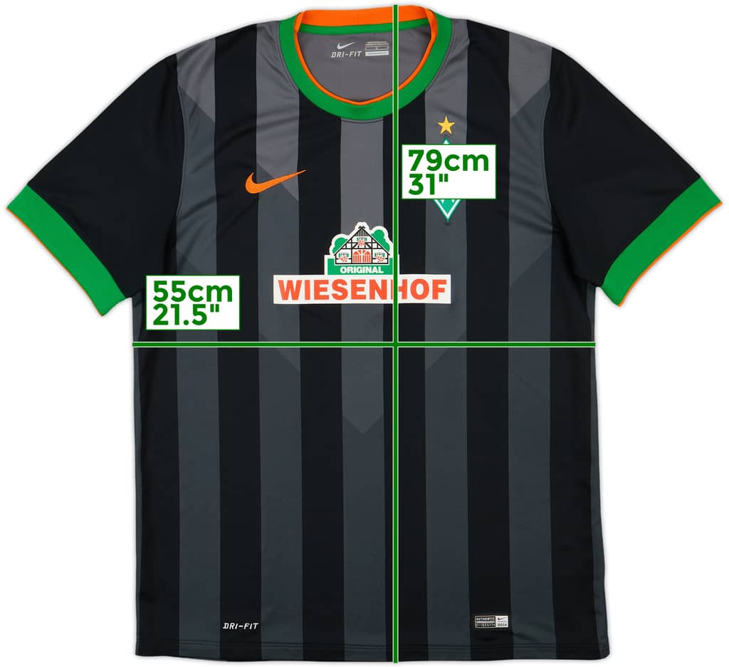 2014-15 Werder Bremen Away Shirt - 9/10 - (L)