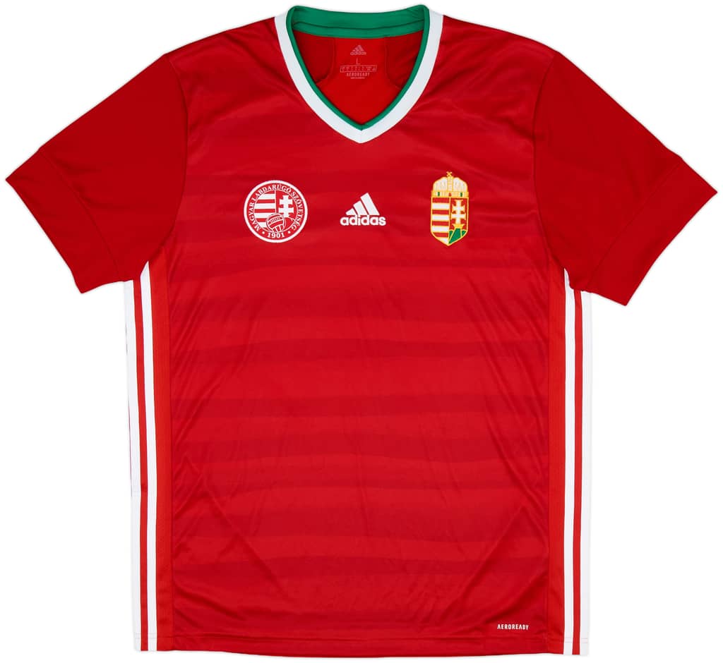 2020-22 Hungary Home Shirt - 10/10 - (L)